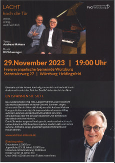 Lacht hoch die Tür